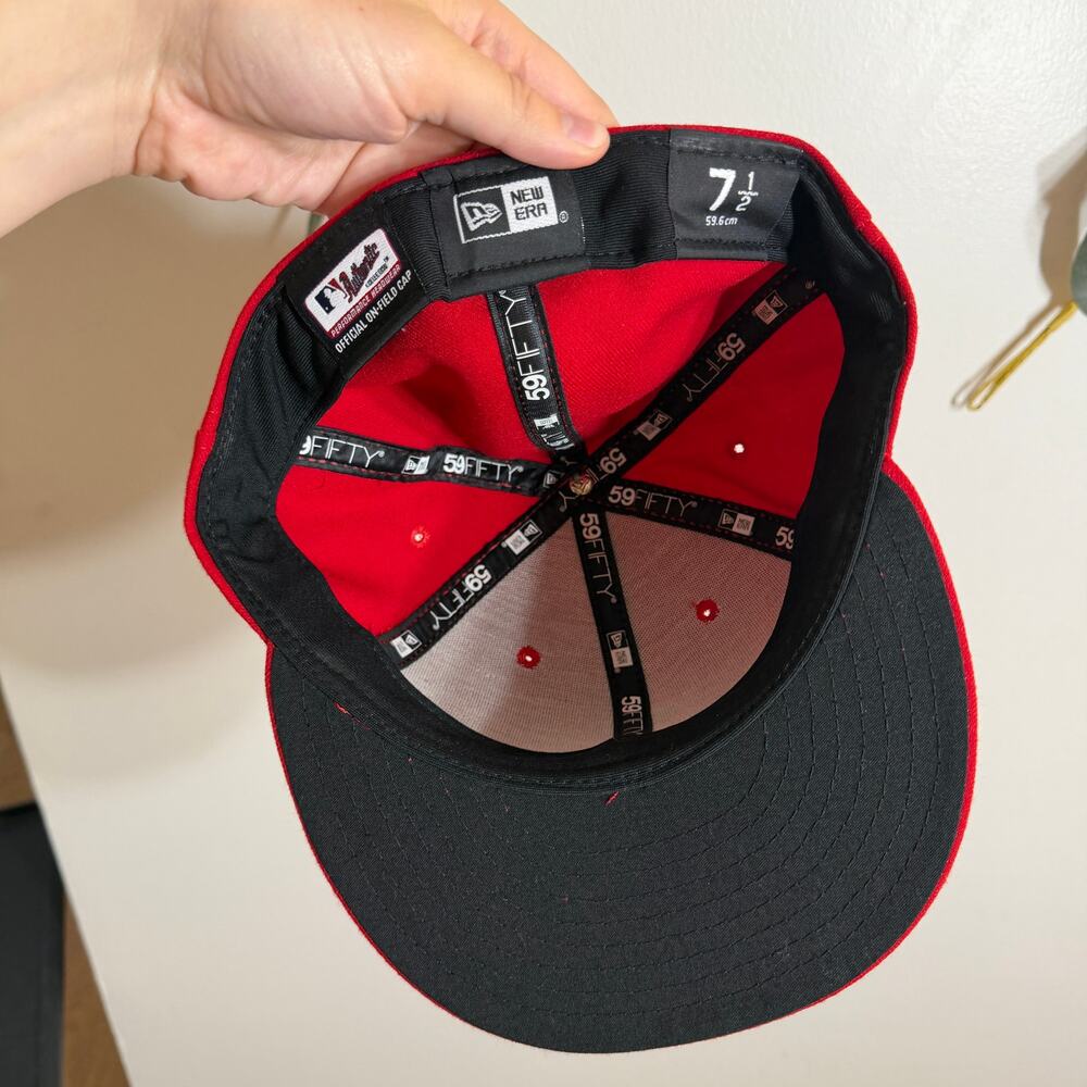 Angels Red Baseball Hat - Picture 3 of 3